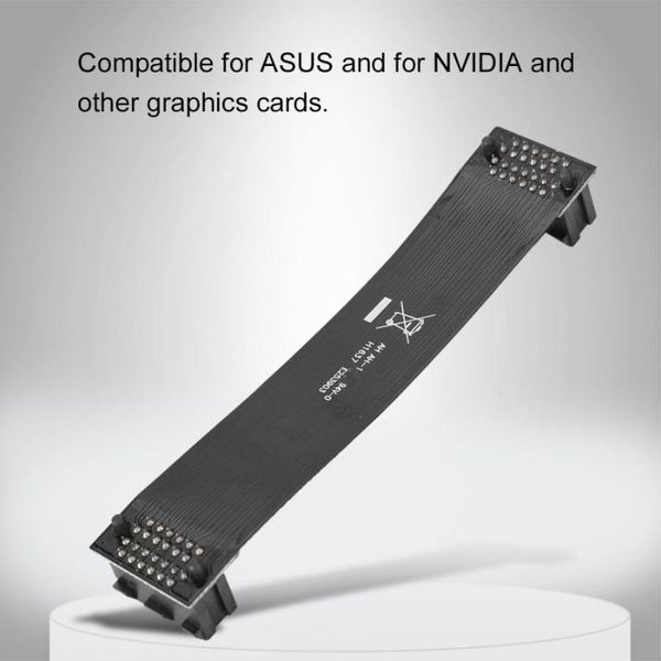 aiq-yp19125 10cm dual graphics card sli crossfire cable bridge connector for gigabyte crossfire bridge connector
aiq-yp19125 10cm dual graphics card sli crossfire cable bridge connector for gigabyte crossfire bridge connector