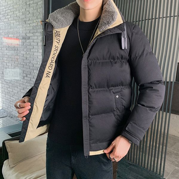 men's clothing 2020 new coat autumn and winter thiened down padded clothes korean fashion brand cotton, Black
men's clothing 2020 new coat autumn and winter thiened down padded clothes korean fashion brand cotton, Black