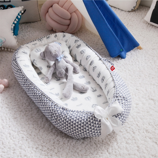portable newborn baby nest bed set with pillow babys cradle cushion travel outdoor infant bumper crib accesspories
portable newborn baby nest bed set with pillow babys cradle cushion travel outdoor infant bumper crib accesspories
