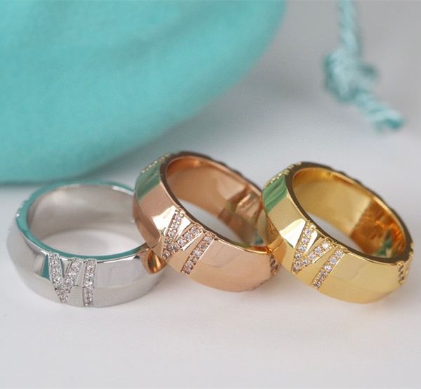 original brand designer roman numerals ring temperament women men wedding jewelry party gifts, Silver
original brand designer roman numerals ring temperament women men wedding jewelry party gifts, Silver