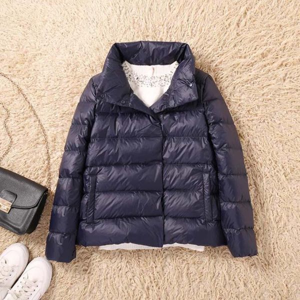 ultra light 90% white duck down jacket women winter coat 2019 thin female fashion warm jacket windproof down coat lp0471, Black
ultra light 90% white duck down jacket women winter coat 2019 thin female fashion warm jacket windproof down coat lp0471, Black