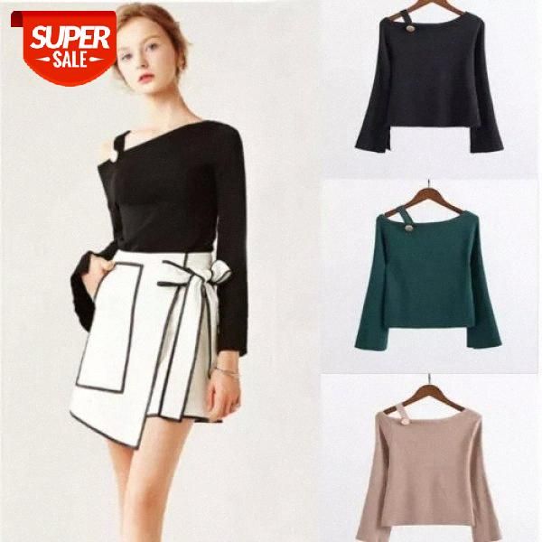 women vogue mandarin sleeve off shoulder office button shirt casual tees #ei8s, White
women vogue mandarin sleeve off shoulder office button shirt casual tees #ei8s, White
