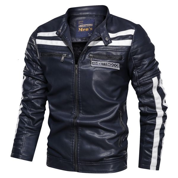 2021 new slim fit motorcycle leather jacket men biker pu coat faux causal autumn male baseball jackets ax8t, Black
2021 new slim fit motorcycle leather jacket men biker pu coat faux causal autumn male baseball jackets ax8t, Black