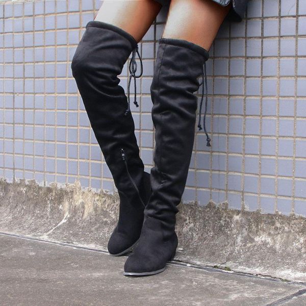 boots women suede over the knee ladies fashion black long shoes female low heel plus size 2021 women's winter
boots women suede over the knee ladies fashion black long shoes female low heel plus size 2021 women's winter
