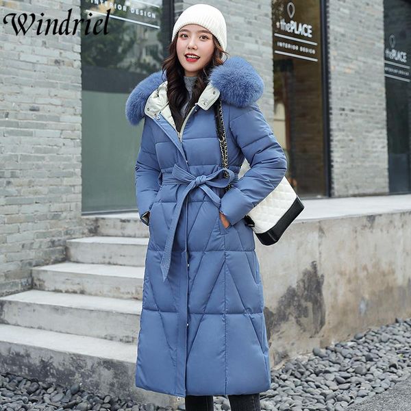 women's down & parkas winter jacket women long double two sides oversize 3xl loose hooded with fur female coats padded outwear windriel, Black
women's down & parkas winter jacket women long double two sides oversize 3xl loose hooded with fur female coats padded outwear windriel, Black