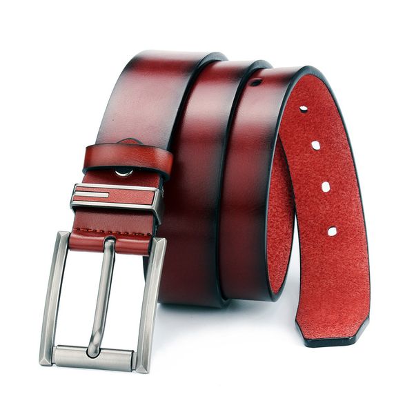 2020new antique pin buckle men's belt casual retro men's belt jeans wild pin buckle, Black;brown 
2020new antique pin buckle men's belt casual retro men's belt jeans wild pin buckle, Black;brown