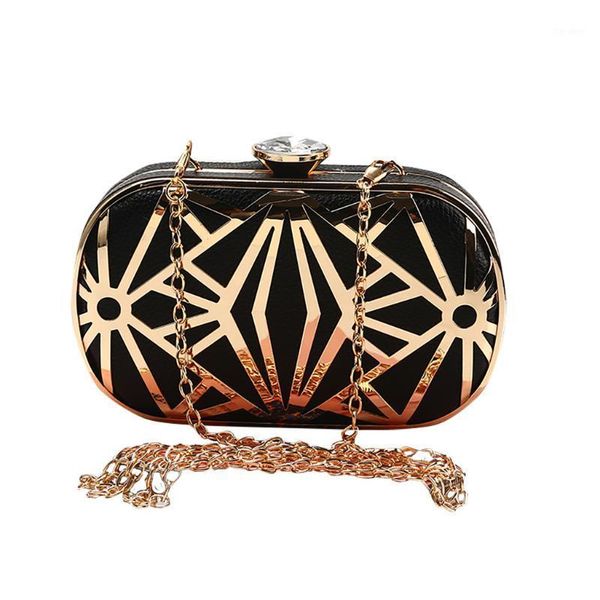 evening bags women metal hollow out luxury bag rhinestone clutch chain shoulder with sac1
evening bags women metal hollow out luxury bag rhinestone clutch chain shoulder with sac1