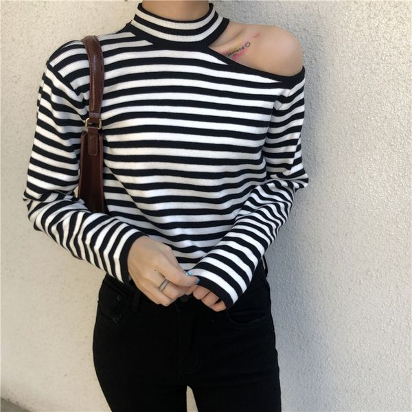 south korea east gate autumn and winter new half high collar knitwear pullover sweater women's versatile pullover knitwearknitwear knit, White;black
south korea east gate autumn and winter new half high collar knitwear pullover sweater women's versatile pullover knitwearknitwear knit, White;black