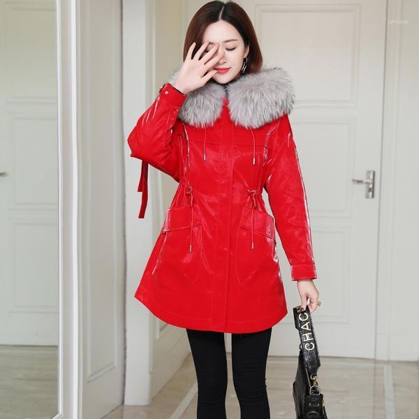 fashion fur coat raccoon fur collar hooded female jacket thicken warm jackets for women 2020 ropa zjt12281, Black
fashion fur coat raccoon fur collar hooded female jacket thicken warm jackets for women 2020 ropa zjt12281, Black