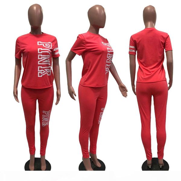 summer two piece outfits womens tracksuits brand letter print jogging suit designer sports suits short sleeve long pant casual clothes, Gray
summer two piece outfits womens tracksuits brand letter print jogging suit designer sports suits short sleeve long pant casual clothes, Gray