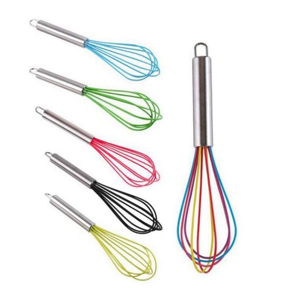 new}beater stirrer food grad silicone whisk stainless steel handle egg mixer household baking tool 10inch dhc3424
new}beater stirrer food grad silicone whisk stainless steel handle egg mixer household baking tool 10inch dhc3424