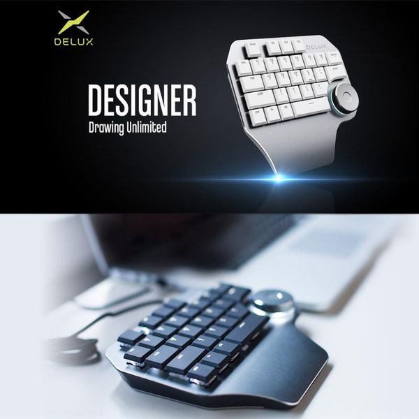 colorful t11 one-handed keyboard designerps/cad designer for ps ae ai ad with smart dial 3 group customized keys for wind/mac
colorful t11 one-handed keyboard designerps/cad designer for ps ae ai ad with smart dial 3 group customized keys for wind/mac