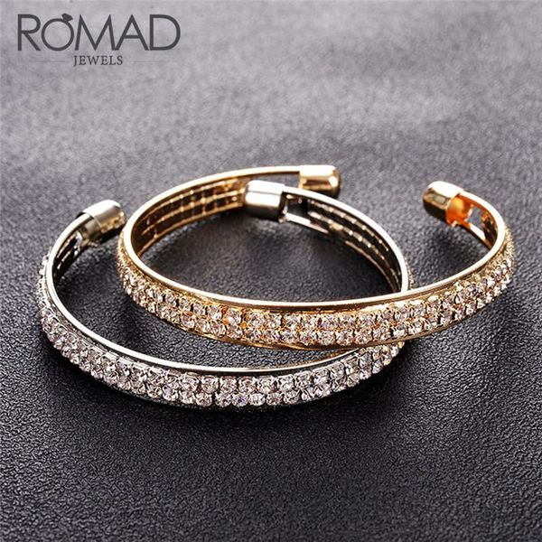 romad 2 colors luxury zircon bangle for women fashion ladies shining cubic zircon crystal bracelet jewelry gifts viking r4, Black
romad 2 colors luxury zircon bangle for women fashion ladies shining cubic zircon crystal bracelet jewelry gifts viking r4, Black