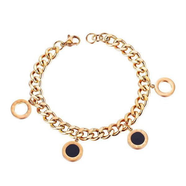 retro shell roman numeral round bracelets stainless steel chain lobster clasp wristband for woman charm jewelry, Golden;silver
retro shell roman numeral round bracelets stainless steel chain lobster clasp wristband for woman charm jewelry, Golden;silver