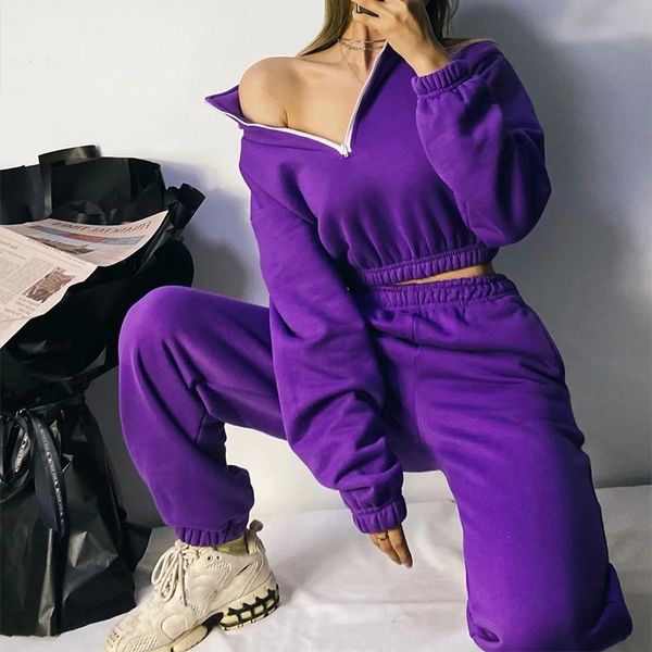 plush warm solid stand collar women's sets zipper pullover short elastic waist loose pants female sportswear spring winter, Gray
plush warm solid stand collar women's sets zipper pullover short elastic waist loose pants female sportswear spring winter, Gray