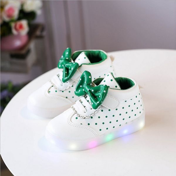 boys led sports for children girls dots bow sneakers luminous lights soft bottom baby toddler kids casual shoes, Black;red
boys led sports for children girls dots bow sneakers luminous lights soft bottom baby toddler kids casual shoes, Black;red