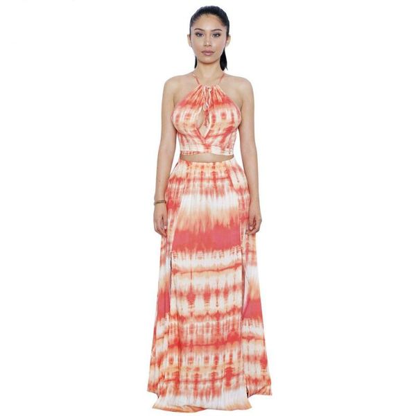 zity two pieces print summer women maxi dresses spaghetti strap crop long slit dress vestidos, Black;gray
zity two pieces print summer women maxi dresses spaghetti strap crop long slit dress vestidos, Black;gray