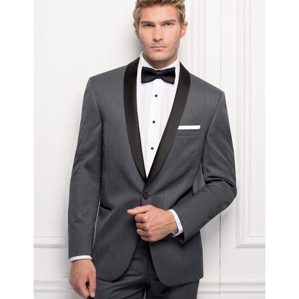 custom made men suits slim fit groom tuxedos dark gray wedding suit man groomsman suit bridegroom suits 2 pcs(jacket+pants, White;black
custom made men suits slim fit groom tuxedos dark gray wedding suit man groomsman suit bridegroom suits 2 pcs(jacket+pants, White;black