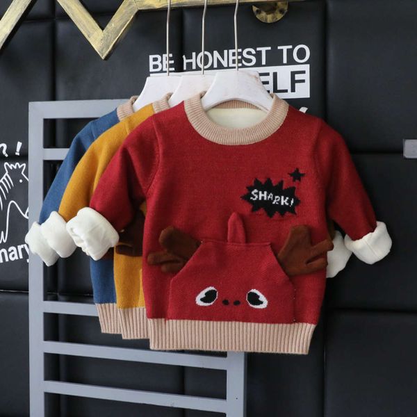 men's christmas fawn winter 1-5 plush years old children's sweater double layer thickening, Blue
men's christmas fawn winter 1-5 plush years old children's sweater double layer thickening, Blue
