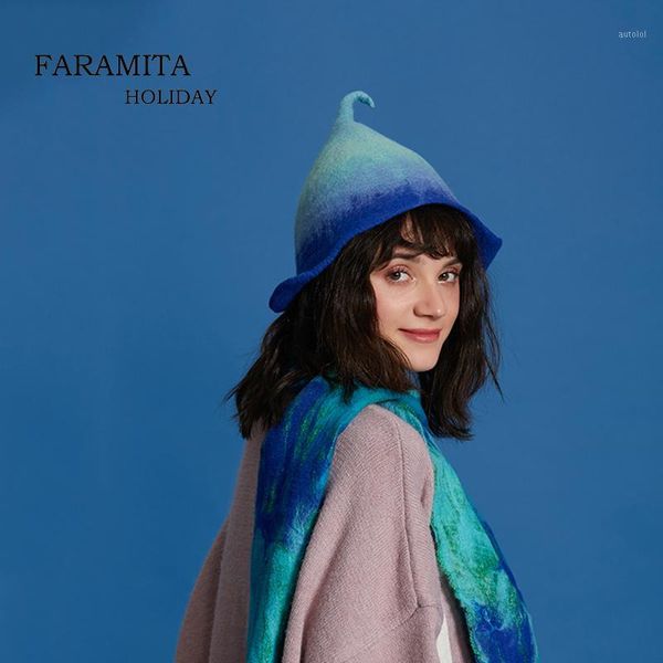 faramita holiday "a gift from the sea" women hand-made kids parents-child 100% wool warm novelty hats elf hat brand design caps1, Blue;gray
faramita holiday "a gift from the sea" women hand-made kids parents-child 100% wool warm novelty hats elf hat brand design caps1, Blue;gray