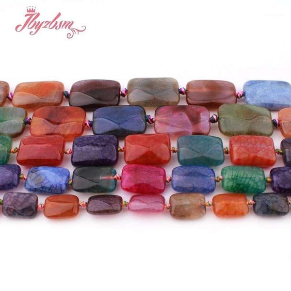 Rectangle Faceted Cracked Multicolor Agates Natural Stone LooseBeads For DIY Necklace Bracelets Jewelry Making 15"1
Rectangle Faceted Cracked Multicolor Agates Natural Stone LooseBeads For DIY Necklace Bracelets Jewelry Making 15"1