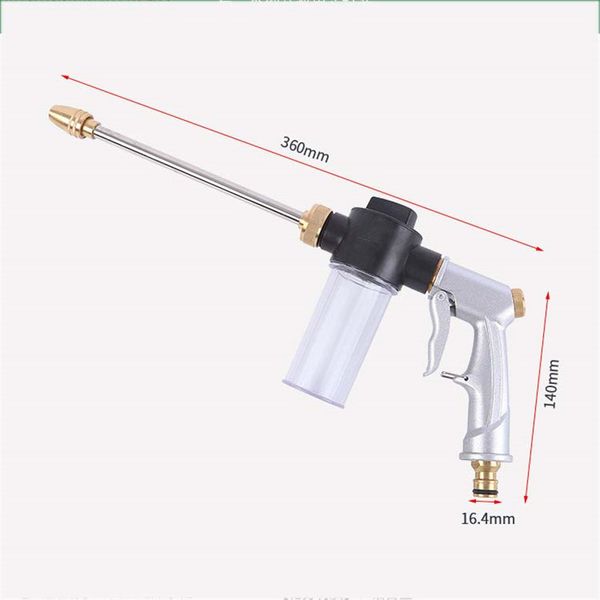high pressure water spray gun washing machine car washing machine garden watering hose nozzle sprinkler foam cleaning water gun 201203 
high pressure water spray gun washing machine car washing machine garden watering hose nozzle sprinkler foam cleaning water gun 201203