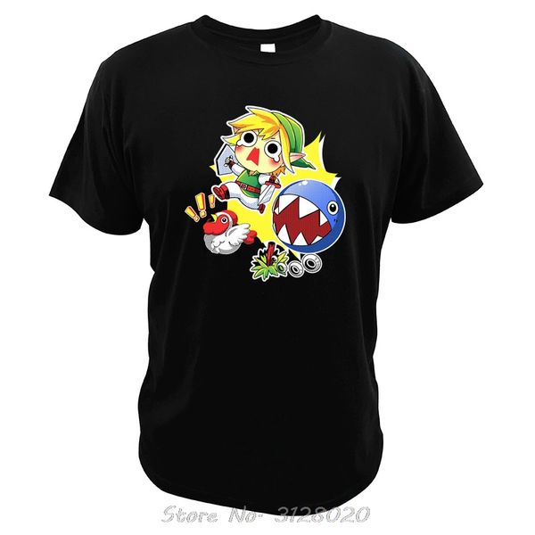 sport the legend of zelda video game t shirt link chain chomp summer tshirt men cotton casual short sleeves tees
sport the legend of zelda video game t shirt link chain chomp summer tshirt men cotton casual short sleeves tees