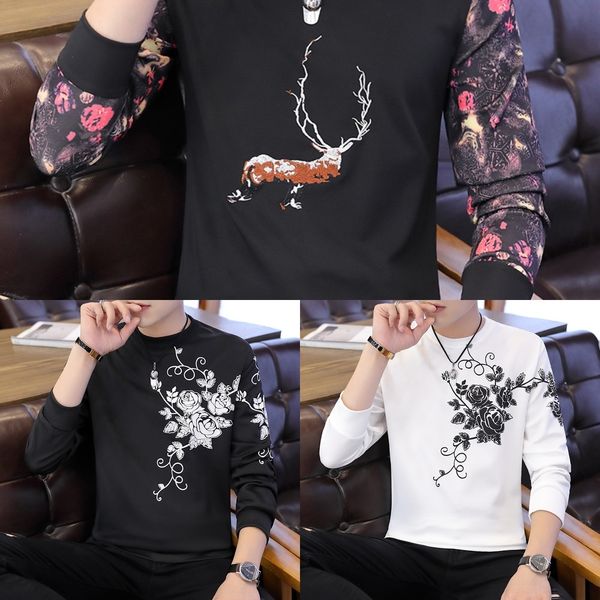 oboxs factory brand long spring new youth fashion men's casual 2020 fashion sleeve goods t-shirt t-shirtt-shirt type t-shirtsweater for, Black
oboxs factory brand long spring new youth fashion men's casual 2020 fashion sleeve goods t-shirt t-shirtt-shirt type t-shirtsweater for, Black