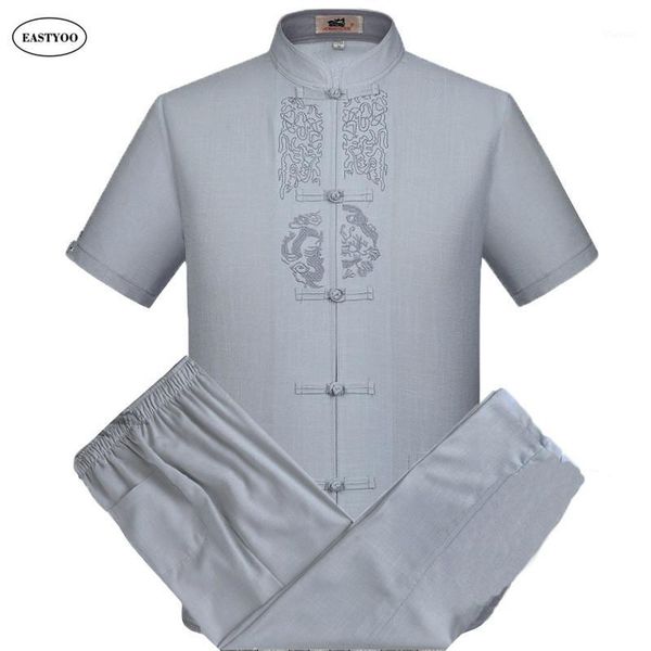embroidery linen shirts men summer casual shirts plus size mandarin collar chinese traditional clothing sets men's shirt suits1, White;black
embroidery linen shirts men summer casual shirts plus size mandarin collar chinese traditional clothing sets men's shirt suits1, White;black