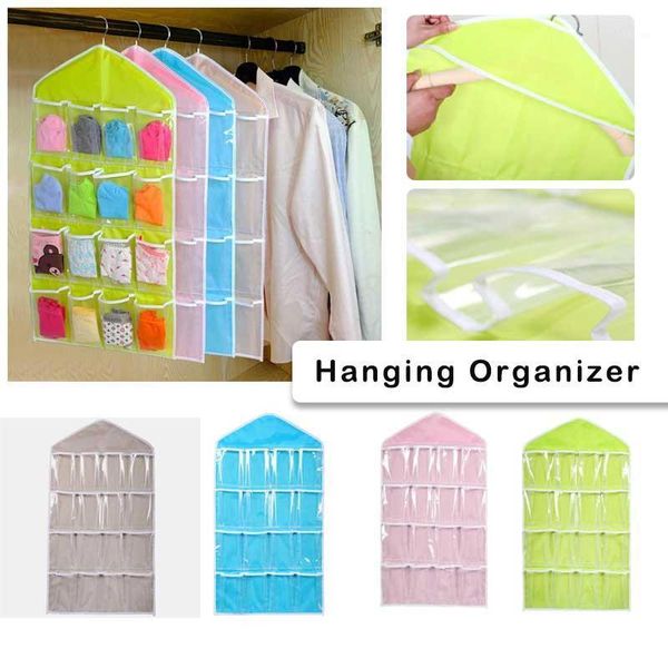16 pockets hanging bag socks bra underwear rack hanger storage bag wardrobe living room mesh bath organizer container 31
16 pockets hanging bag socks bra underwear rack hanger storage bag wardrobe living room mesh bath organizer container 31