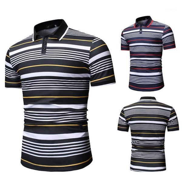 men's polos 2021 shirt men 20 summer men's casual fashion color stripe slim lapel shirt1, White;black
men's polos 2021 shirt men 20 summer men's casual fashion color stripe slim lapel shirt1, White;black
