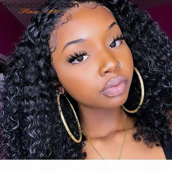 rebecca mongolian curly short human hair wigs for women kinky curly lace front human hair wigs remy 200 bob lace front, Black;brown
rebecca mongolian curly short human hair wigs for women kinky curly lace front human hair wigs remy 200 bob lace front, Black;brown