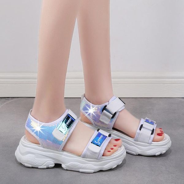 female sandals 2021 new women's summer shoes fashion platform height increasing solid casual ladies beach shoes zapatillas mujer, Black
female sandals 2021 new women's summer shoes fashion platform height increasing solid casual ladies beach shoes zapatillas mujer, Black
