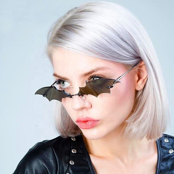 sunglasses uv400 women small men cat eye luxury rimless punk fishing glasses bat shape unique gift toy eyeglasses
sunglasses uv400 women small men cat eye luxury rimless punk fishing glasses bat shape unique gift toy eyeglasses
