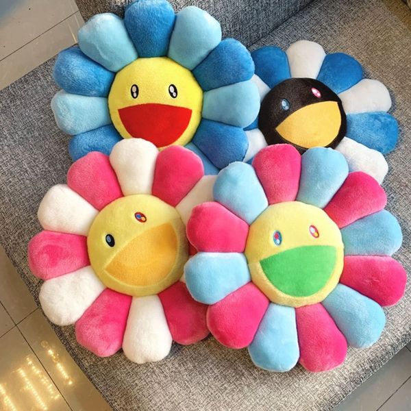 new 40cm kawaii murakami sunflower pillow soft flower stuffed doll kaikai kiki colorful plush toy cushion gift
new 40cm kawaii murakami sunflower pillow soft flower stuffed doll kaikai kiki colorful plush toy cushion gift