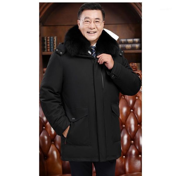 in 2020, the middle-aged and elderly men's thickened warm down jacket detachable tank down jacket1, Black
in 2020, the middle-aged and elderly men's thickened warm down jacket detachable tank down jacket1, Black