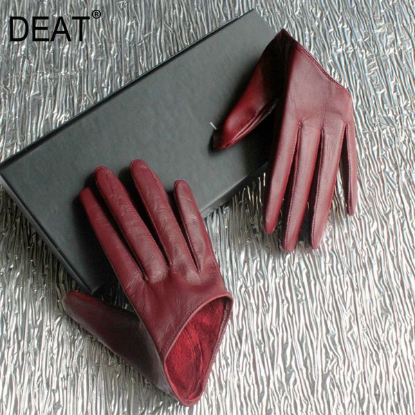 deat autumn and winter new products fashion wine red women' leather half palm half finger sheepskin gloves pb186 201020, Blue;gray
deat autumn and winter new products fashion wine red women' leather half palm half finger sheepskin gloves pb186 201020, Blue;gray