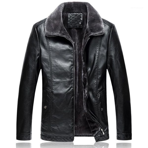 men's fur & faux jackets men leather jacket winter warm fleece coat men's turn-down collar artificial leatherr velvet1, Black
men's fur & faux jackets men leather jacket winter warm fleece coat men's turn-down collar artificial leatherr velvet1, Black