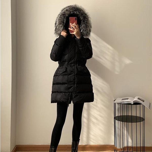 2020women winter jacket down fur collar winter coat new women casual outdoor warm feather outwear thicken lengthen, Black
2020women winter jacket down fur collar winter coat new women casual outdoor warm feather outwear thicken lengthen, Black