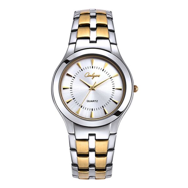 quartz business lovers leisure pair sports watch stainless steel with waterproof men's watch and women's watch, Slivery;brown
quartz business lovers leisure pair sports watch stainless steel with waterproof men's watch and women's watch, Slivery;brown