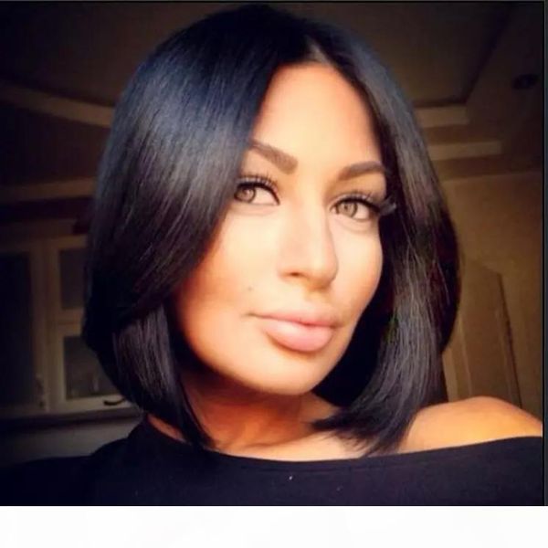 glueless полный парик шнурка боб человеческий индийский волос девственницы pre щипковых lace front короткие парики с отбеленные узлы для чер, Black;brown
glueless полный парик шнурка боб человеческий индийский волос девственницы pre щипковых lace front короткие парики с отбеленные узлы для чер, Black;brown