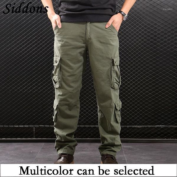 2020 new cotton men's trousers casual multi-pocket solid pants male outdoor sports tooling trousers cargo pants1, Black
2020 new cotton men's trousers casual multi-pocket solid pants male outdoor sports tooling trousers cargo pants1, Black