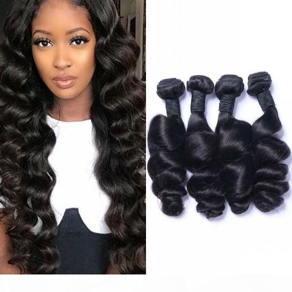 8-26 inch peruvian human hair weave loose wave 4 bundles raw virgin hair extensions unprocessed hair, Black
8-26 inch peruvian human hair weave loose wave 4 bundles raw virgin hair extensions unprocessed hair, Black