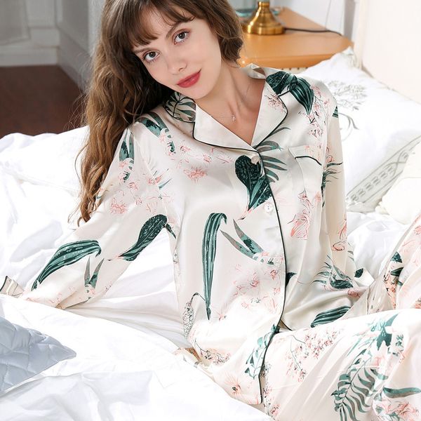 selling fresh 100% sets women's pyjamas of sleeve genuine long stylish silk sleepwear t8166 pajamas xohs, Black;brown
selling fresh 100% sets women's pyjamas of sleeve genuine long stylish silk sleepwear t8166 pajamas xohs, Black;brown