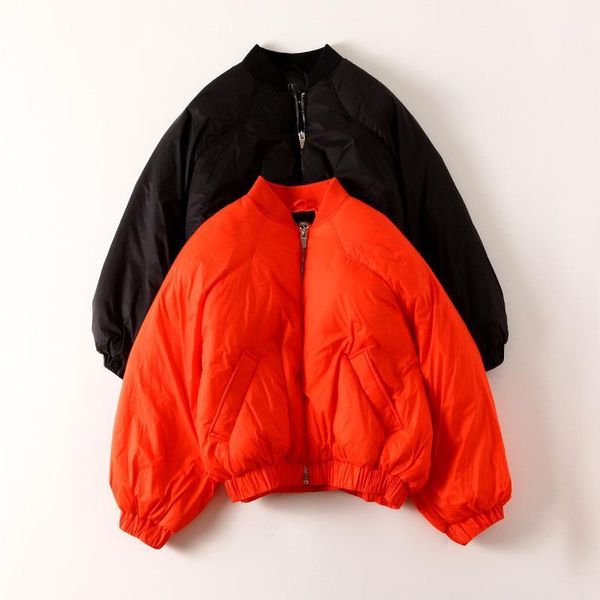 causal parkas 2 solid colors standing collar winter thick parkas with zipper breasted outwear women clothing1, Black
causal parkas 2 solid colors standing collar winter thick parkas with zipper breasted outwear women clothing1, Black