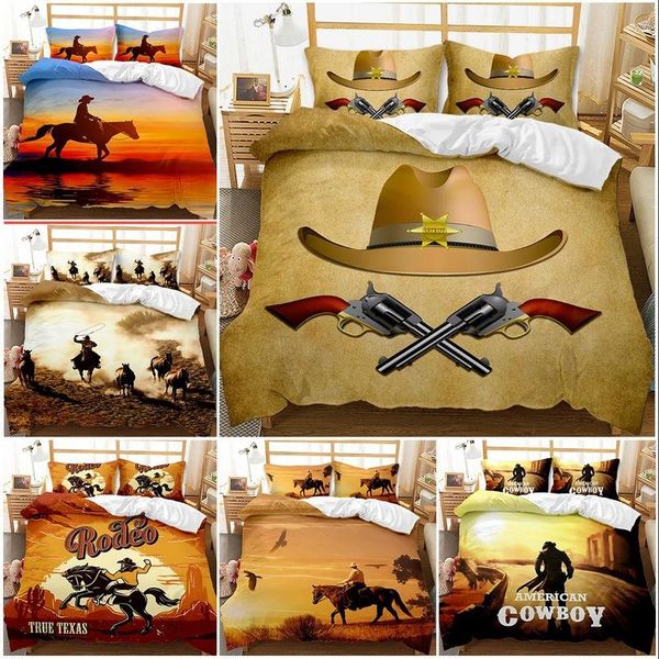 bedding sets 3d hd printed set fashion cowboy print duvet cover with pillowcase home textiles comforter microfiber for kids
bedding sets 3d hd printed set fashion cowboy print duvet cover with pillowcase home textiles comforter microfiber for kids