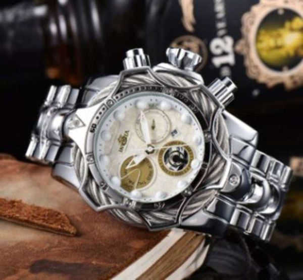 new brazil selling infinita 2020invicta's series steel belt steel wire block men's quartz watch, Slivery;brown
new brazil selling infinita 2020invicta's series steel belt steel wire block men's quartz watch, Slivery;brown