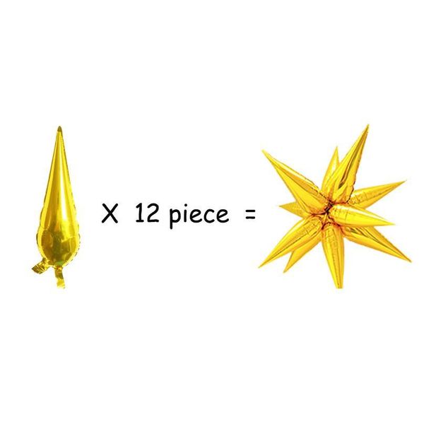 12pcs explosion star balloons birthday party opening ceremony wedding decoration water drop cone foil balloons party sqcjys
12pcs explosion star balloons birthday party opening ceremony wedding decoration water drop cone foil balloons party sqcjys