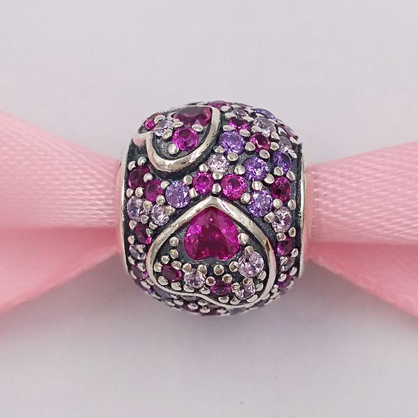 authentic 925 sterling silver beads asymmetric hearts of love charm, red & pink cz, royal purple crystals charms fits european pandora style, Black
authentic 925 sterling silver beads asymmetric hearts of love charm, red & pink cz, royal purple crystals charms fits european pandora style, Black