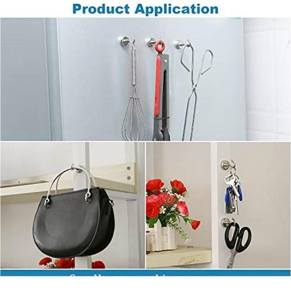 4pcs/2pcs strong magnetic hooks heavy duty wall hooks hanger key coat cup hanging hanger for home kitchen storage orga jllybs
4pcs/2pcs strong magnetic hooks heavy duty wall hooks hanger key coat cup hanging hanger for home kitchen storage orga jllybs